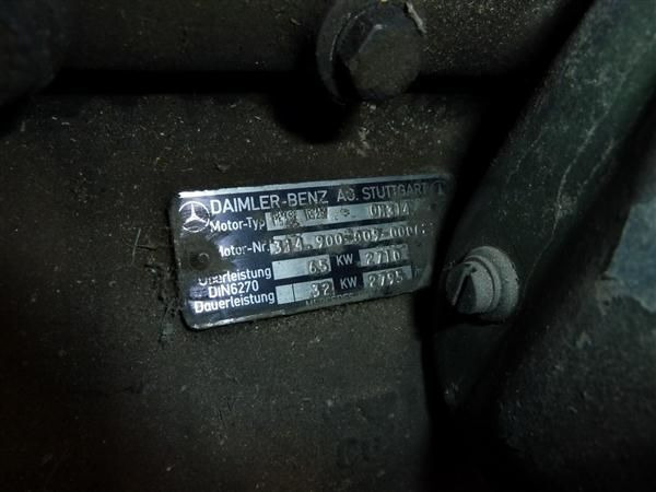 Mercedes-Benz OM 314 Mercedes-Benz T2 - Engine for Truck: picture 2 Mercedes-Benz OM 314 Mercedes-Benz T2 - Engine for Truck: picture 2
