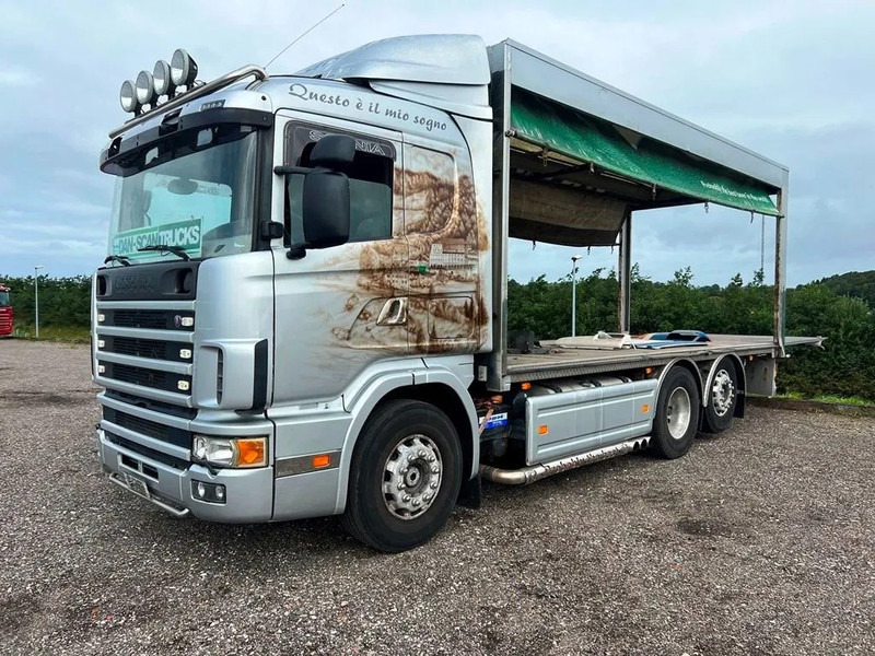 Scania R164-480 V8 Steel / Air suspension. - Autotransporter truck: picture 3 Scania R164-480 V8 Steel / Air suspension. - Autotransporter truck: picture 3