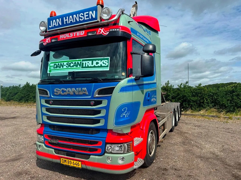 Scania R580 V8 hoglift. Air / Air suspension. - Hook lift truck: picture 5 Scania R580 V8 hoglift. Air / Air suspension. - Hook lift truck: picture 5