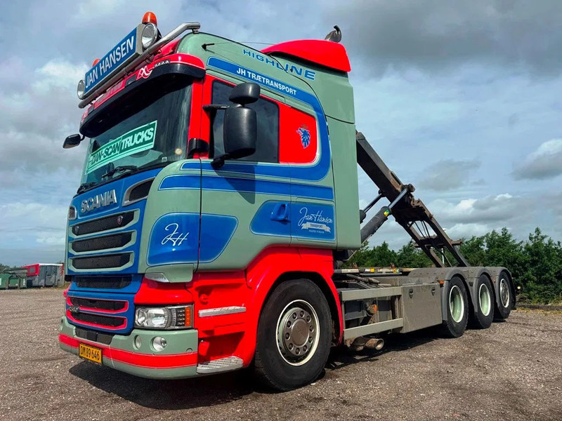 Scania R580 V8 hoglift. Air / Air suspension. - Hook lift truck: picture 1 Scania R580 V8 hoglift. Air / Air suspension. - Hook lift truck: picture 1