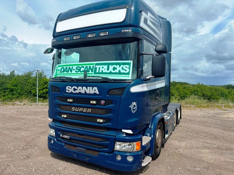 Scania R450 Mega 105cm Twensteer. Hydr. system. Air / Air suspension. - Tractor unit: picture 4 Scania R450 Mega 105cm Twensteer. Hydr. system. Air / Air suspension. - Tractor unit: picture 4