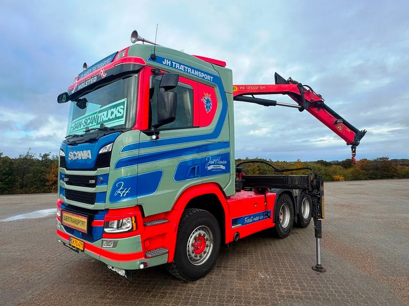 Scania R500 NGS Scania R500 inkl removable crane Palfinger 12 tons - Tractor unit: picture 1 Scania R500 NGS Scania R500 inkl removable crane Palfinger 12 tons - Tractor unit: picture 1