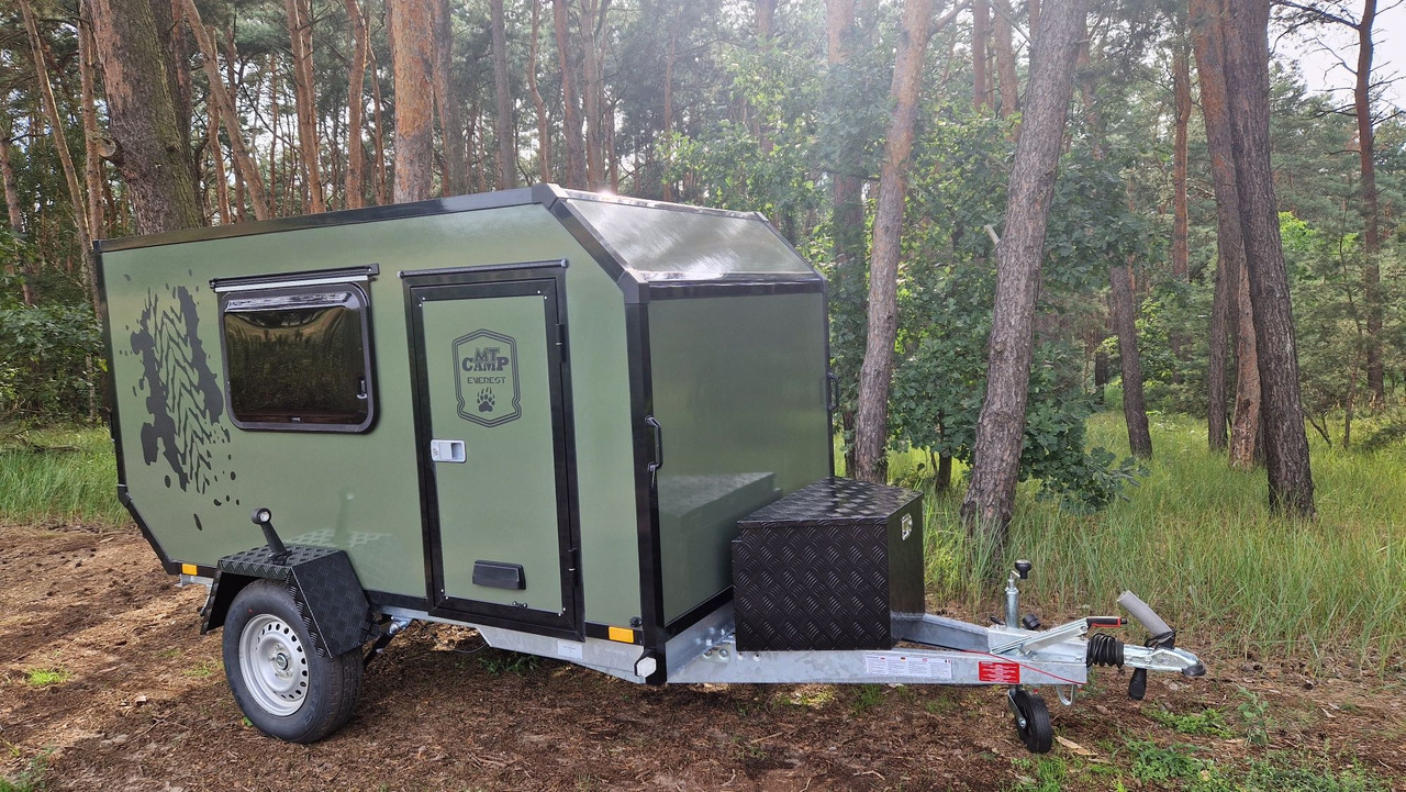 Przyczepa Off-ROAD Wyprawowa kemingowa terenowa Everest MT-CAMP Olive - Car trailer: picture 1 Przyczepa Off-ROAD Wyprawowa kemingowa terenowa Everest MT-CAMP Olive - Car trailer: picture 1