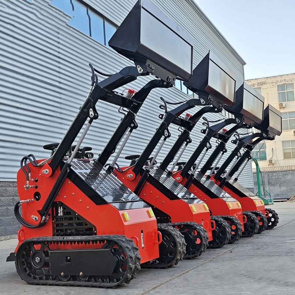 LEZUM Free Shipping Mini Skid Steer Loader Compact Track Electric/Diesel Chinese Mini Skid Steer Loader For Sale With Mini Skid Steer Attachments 4 In 1 Bucket - Skid steer loader: picture 3 LEZUM Free Shipping Mini Skid Steer Loader Compact Track Electric/Diesel Chinese Mini Skid Steer Loader For Sale With Mini Skid Steer Attachments 4 In 1 Bucket - Skid steer loader: picture 3