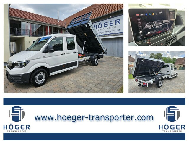 MAN TGE 3.140 Doka L4 Dreiseitenkipper Facelift - Tipper van, Combi van: picture 1 MAN TGE 3.140 Doka L4 Dreiseitenkipper Facelift - Tipper van, Combi van: picture 1