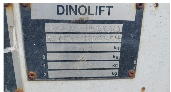 Dino 210 XT II - Articulated boom: picture 2 Dino 210 XT II - Articulated boom: picture 2