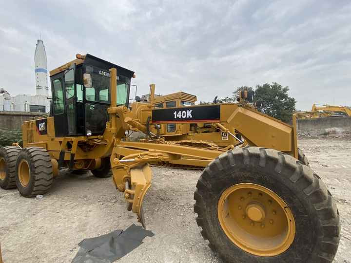 Grader Used CAT 140H Motor Grader Caterpillar 140K grader with cheap price for sale in shanghai yard: picture 6