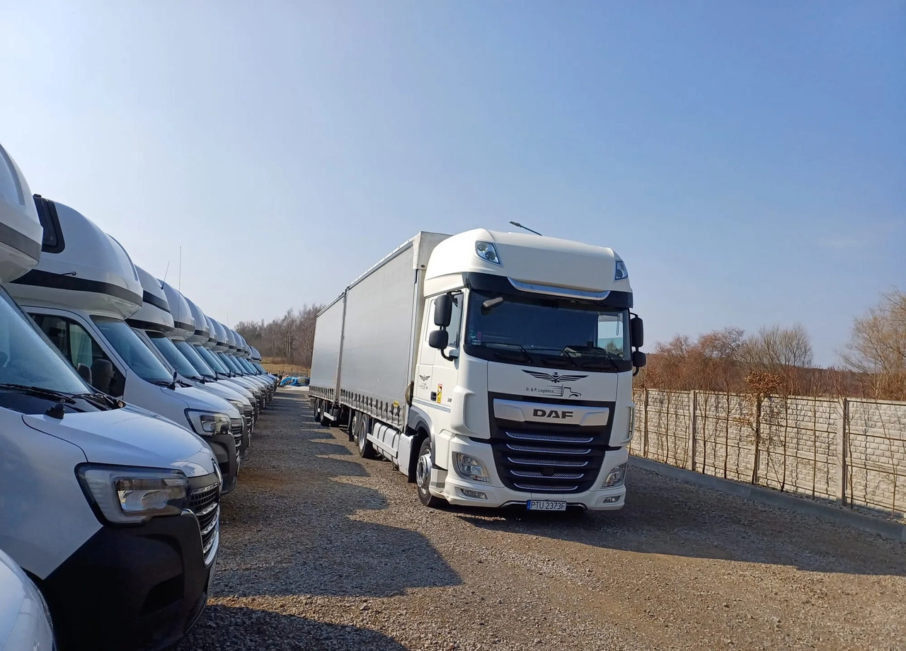 DAF XF 480 SUPER SPACE CAB / ZESTAW TANDEM PRZEJAZDOWY 120m3 - Curtainsider truck: picture 3 DAF XF 480 SUPER SPACE CAB / ZESTAW TANDEM PRZEJAZDOWY 120m3 - Curtainsider truck: picture 3
