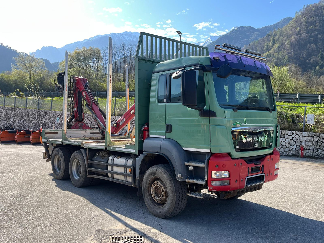 MAN TGS 33.480 - Timber truck: picture 4 MAN TGS 33.480 - Timber truck: picture 4