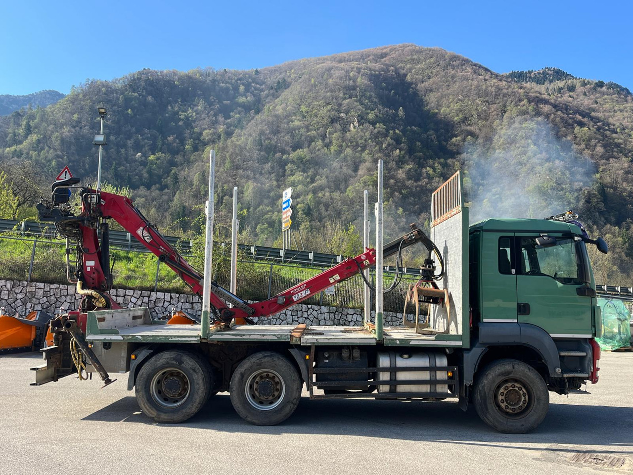 MAN TGS 33.480 - Timber truck: picture 5 MAN TGS 33.480 - Timber truck: picture 5