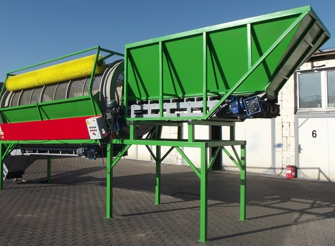 ROT160EMP trommel screener + feeder - Screener: picture 2 ROT160EMP trommel screener + feeder - Screener: picture 2