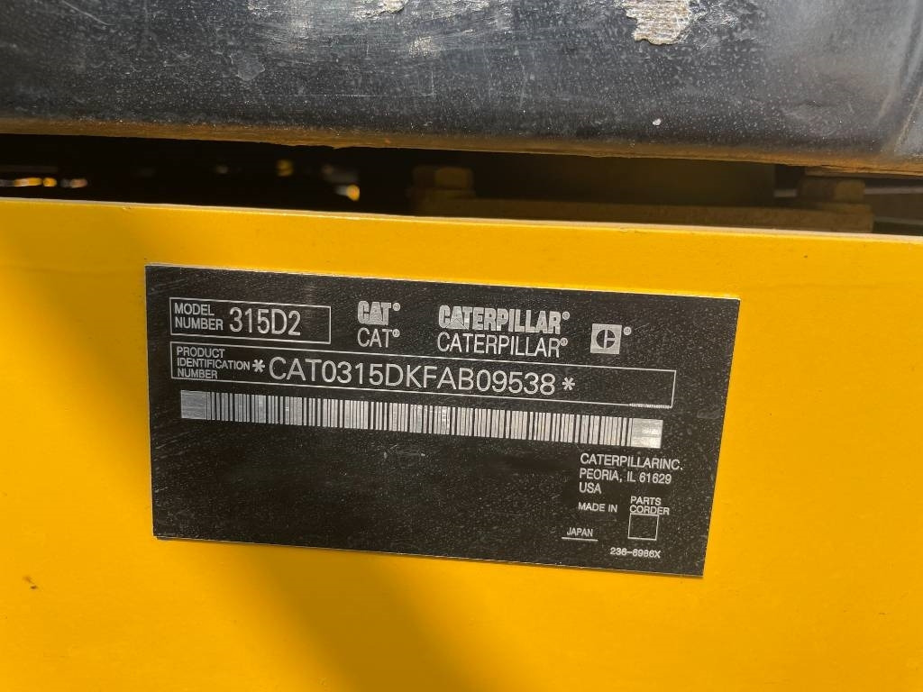 CAT 315 - Crawler excavator: picture 5 CAT 315 - Crawler excavator: picture 5