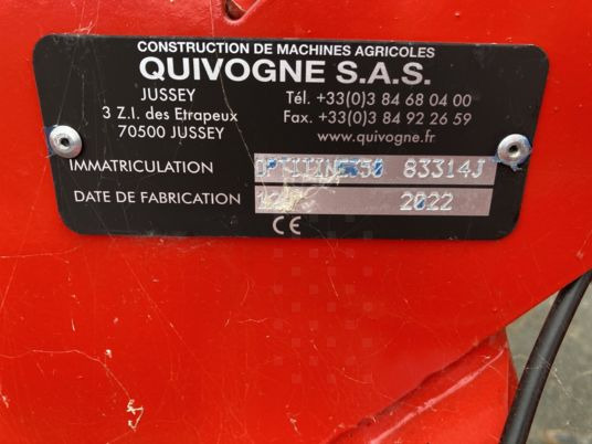Quivogne OPTITINE 350 - Other machinery: picture 4 Quivogne OPTITINE 350 - Other machinery: picture 4