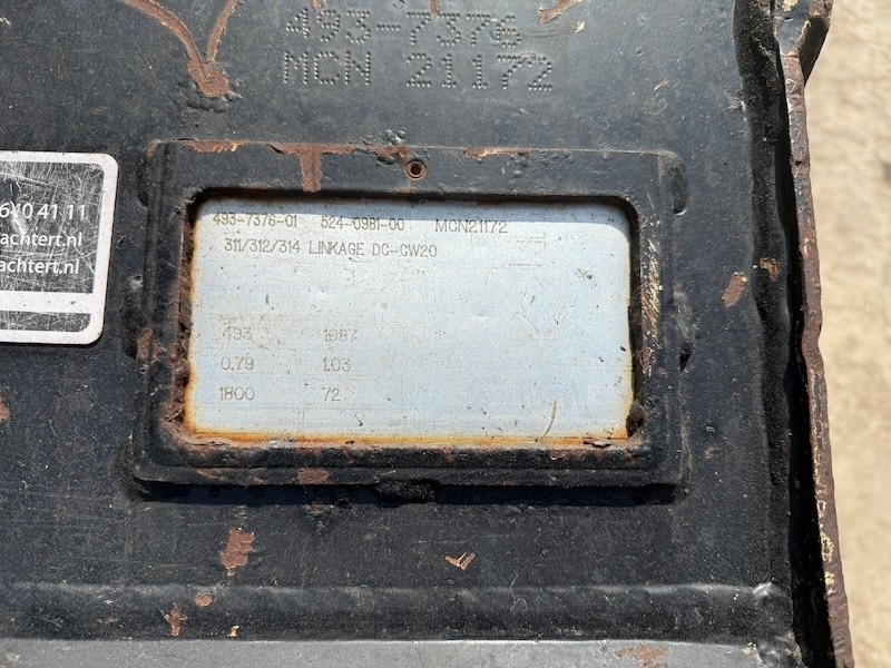 Wheel excavator CAT M314F: picture 9