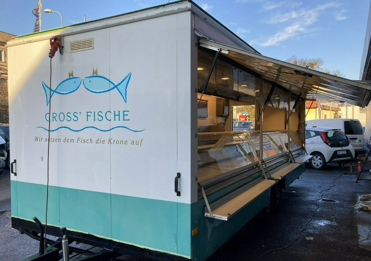 Vending trailer Inna Inny Autosklep wędlin Gastronomiczny Food Truck Foodtruck sklep Borco: picture 8