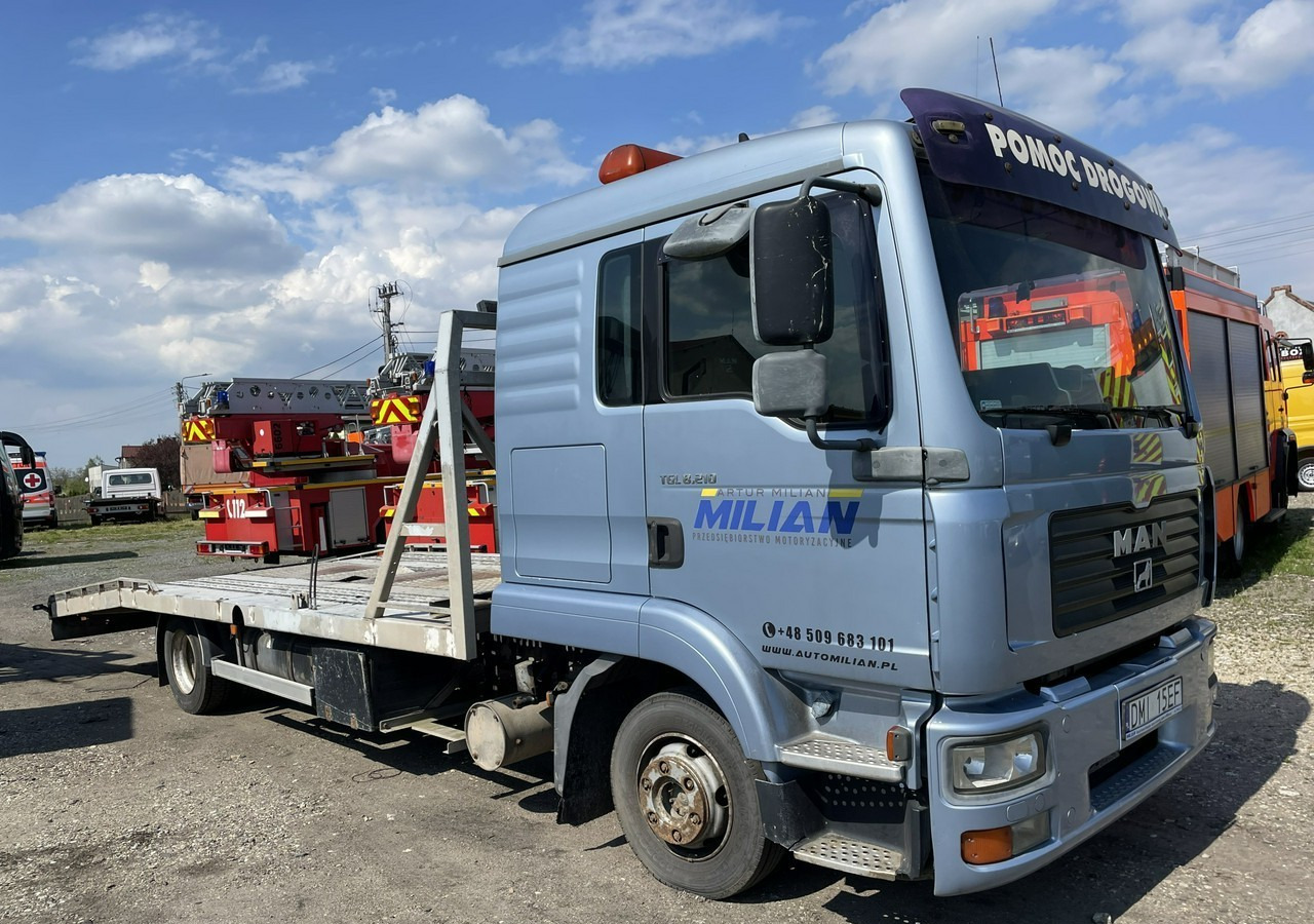 MAN Inny MAN MAN TGL 8.210 Pomoc drogowa Autolaweta na 2 Auta 2005 - Tow truck: picture 2 MAN Inny MAN MAN TGL 8.210 Pomoc drogowa Autolaweta na 2 Auta 2005 - Tow truck: picture 2
