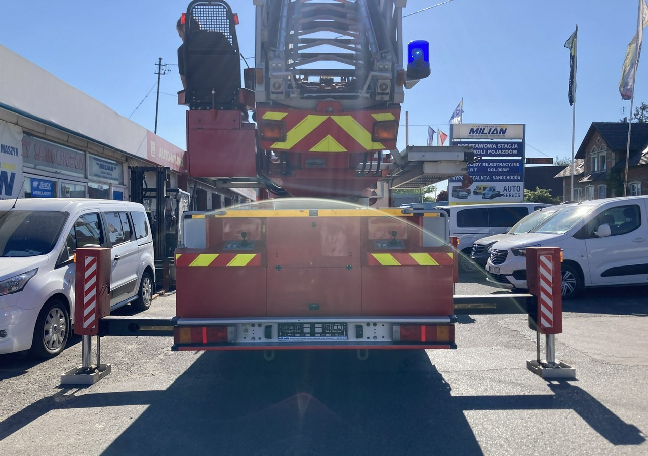 Fire truck MAN L 2000 MAN 15,280 Straż pożarna drabina Strażacka zwyżka 32m Metz Model 20: picture 20