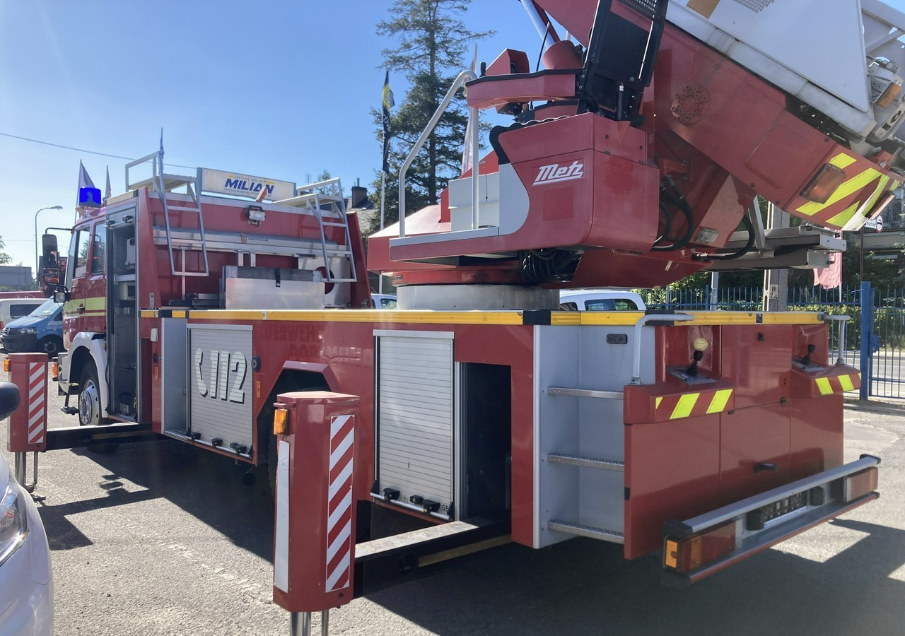 Fire truck MAN L 2000 MAN 15,280 Straż pożarna drabina Strażacka zwyżka 32m Metz Model 20: picture 12