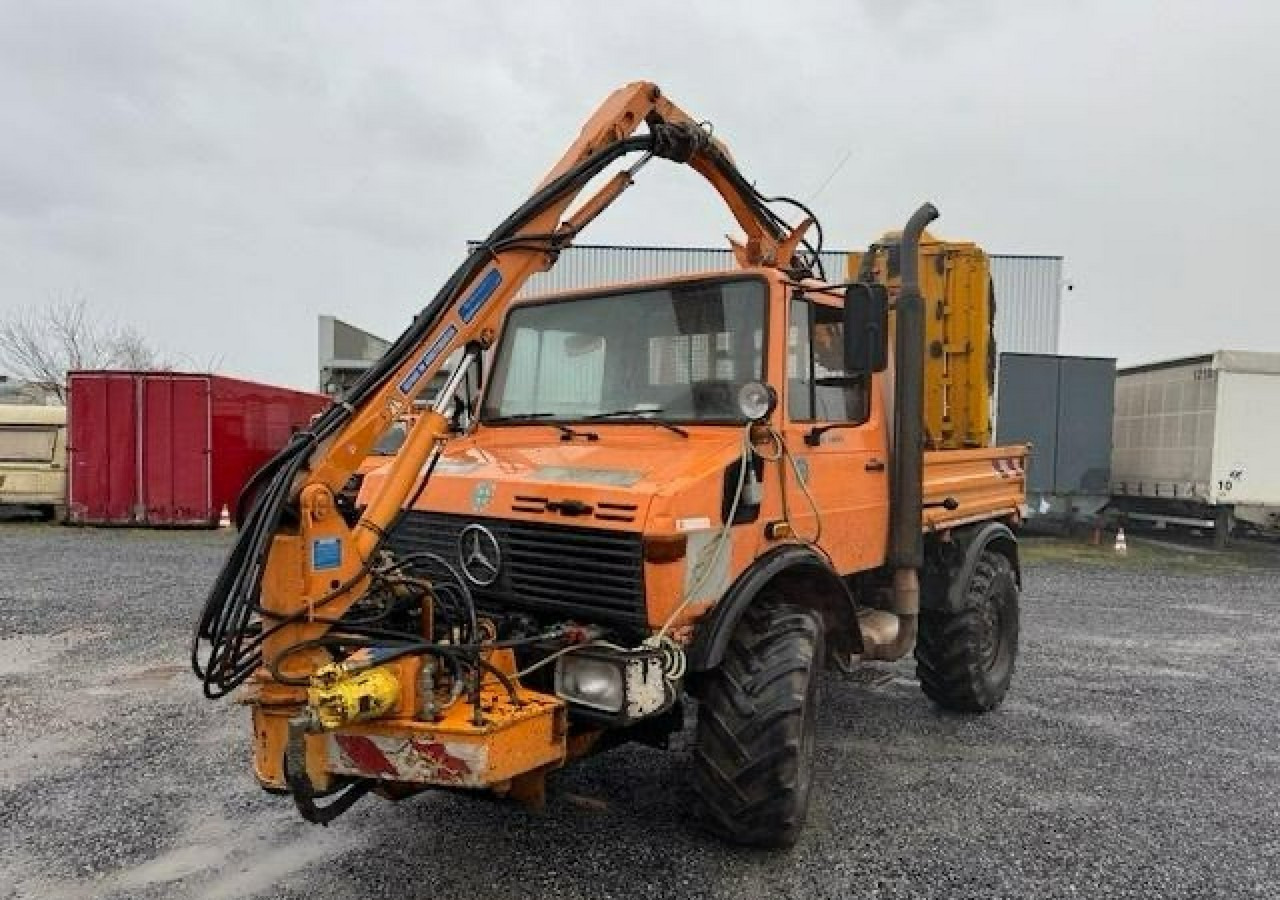 Municipal/ Special vehicle Inna Inny Unimog 1400 4X4 Kosiarka bijakowa teleskopowa: picture 10
