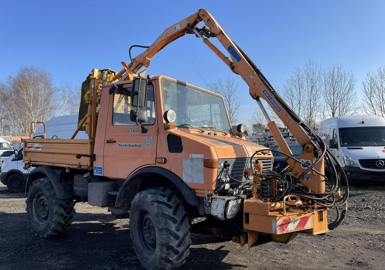 Municipal/ Special vehicle Inna Inny Unimog 1400 4X4 Kosiarka bijakowa teleskopowa: picture 8