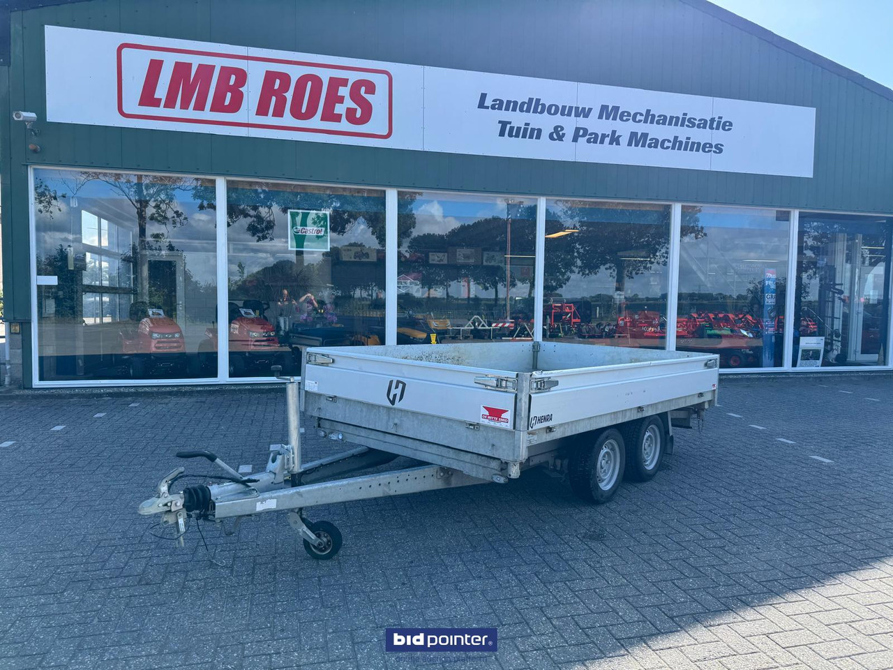 Henra KP27- 3318  3 zijdige kiep aanhangwagen   aanhanger - Tipper trailer: picture 2 Henra KP27- 3318  3 zijdige kiep aanhangwagen   aanhanger - Tipper trailer: picture 2