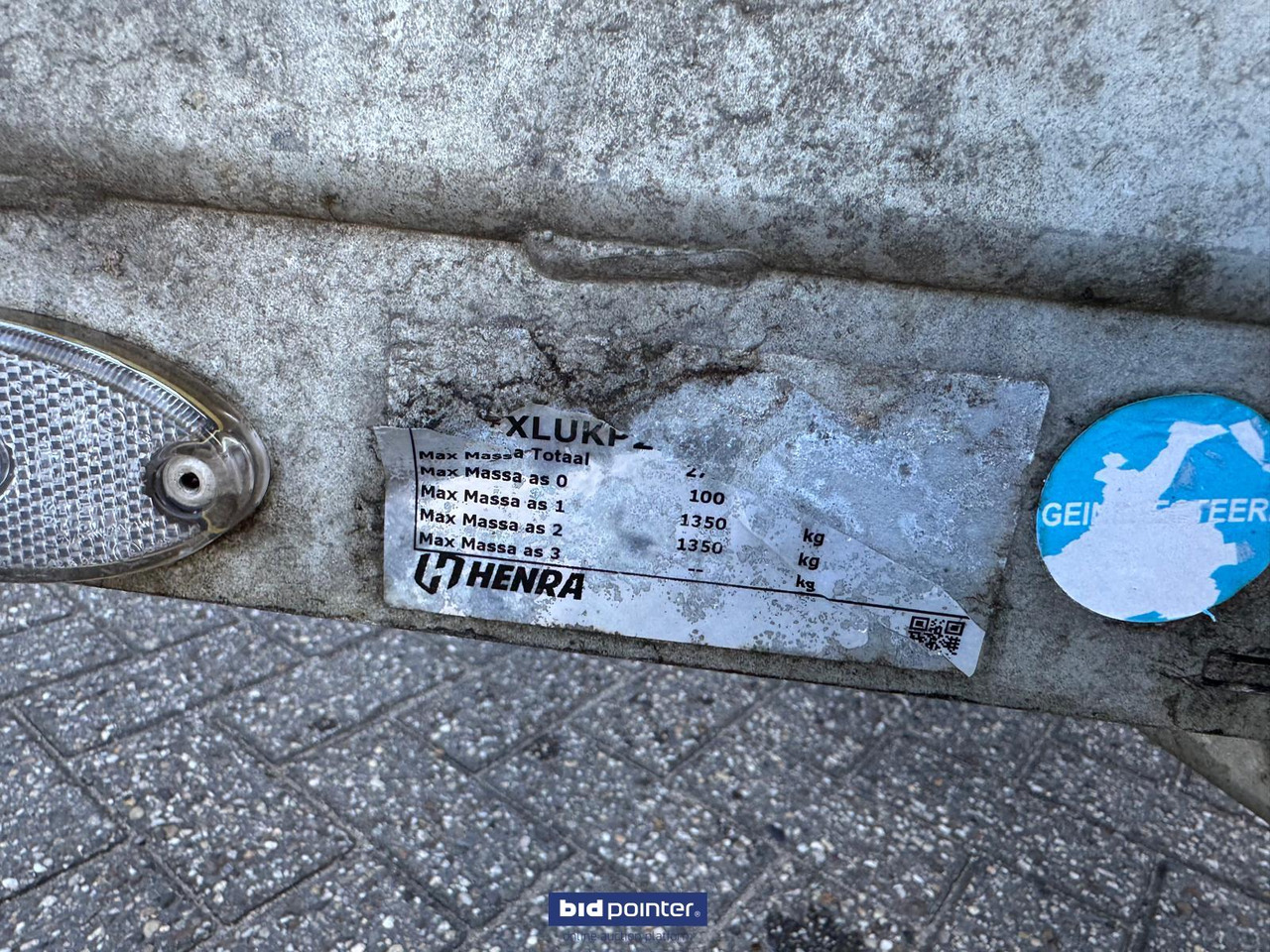 Henra KP27- 3318  3 zijdige kiep aanhangwagen   aanhanger - Tipper trailer: picture 4 Henra KP27- 3318  3 zijdige kiep aanhangwagen   aanhanger - Tipper trailer: picture 4