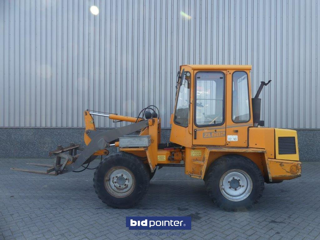 Zettelmeyer ZL 602 Year 1992 - Wheel loader: picture 3 Zettelmeyer ZL 602 Year 1992 - Wheel loader: picture 3