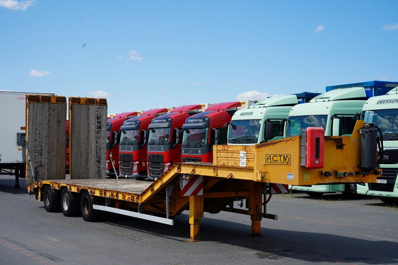 ACTM / NACZEPA LAWETA / NISKOPODWOZIOWA / 13.2M - Low loader semi-trailer: picture 1 ACTM / NACZEPA LAWETA / NISKOPODWOZIOWA / 13.2M - Low loader semi-trailer: picture 1
