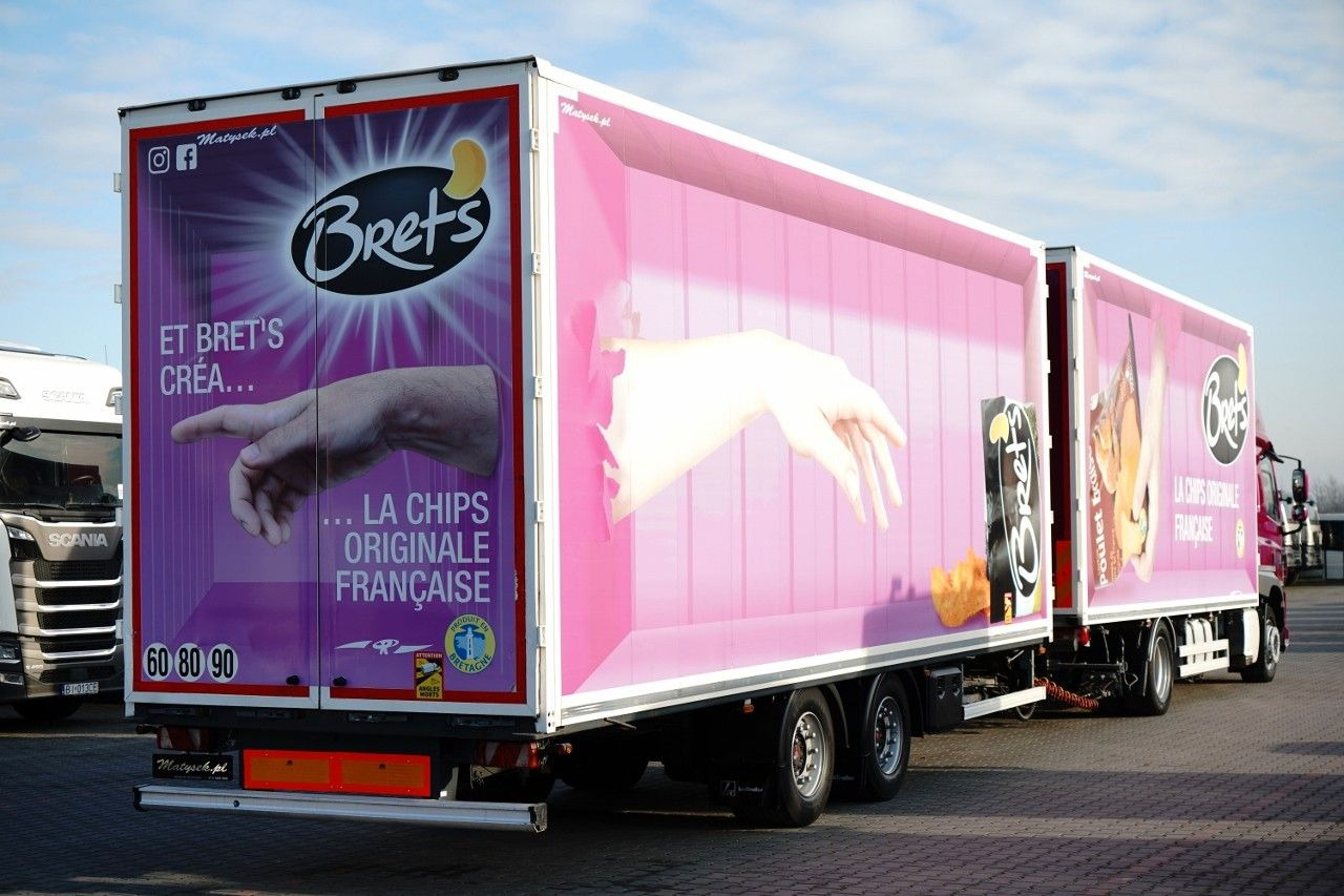 DAF CF 450 / ZESTAW TANDEM / KONTENER / 120 M3 / PR - Box truck: picture 3 DAF CF 450 / ZESTAW TANDEM / KONTENER / 120 M3 / PR - Box truck: picture 3