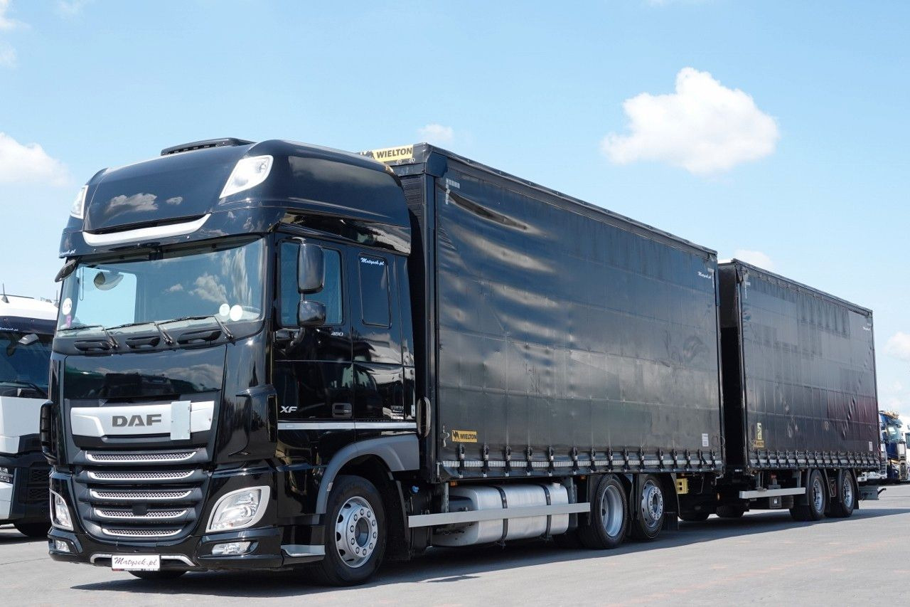 DAF XF 480 / ZESTAW TANDEM / 120 M3 / PRZEJAZDOWY / - Curtainsider truck: picture 4 DAF XF 480 / ZESTAW TANDEM / 120 M3 / PRZEJAZDOWY / - Curtainsider truck: picture 4