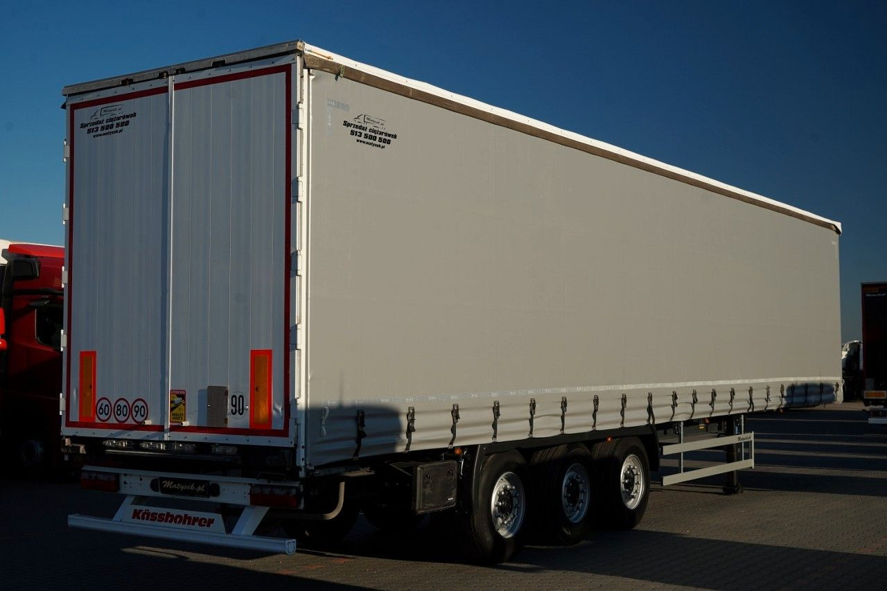 Curtainsider semi-trailer Kässbohrer FIRANKA / STANDARD / MOCNA PODŁOGA SZYNA-DESKA: picture 6 Curtainsider semi-trailer Kässbohrer FIRANKA / STANDARD / MOCNA PODŁOGA SZYNA-DESKA: picture 6