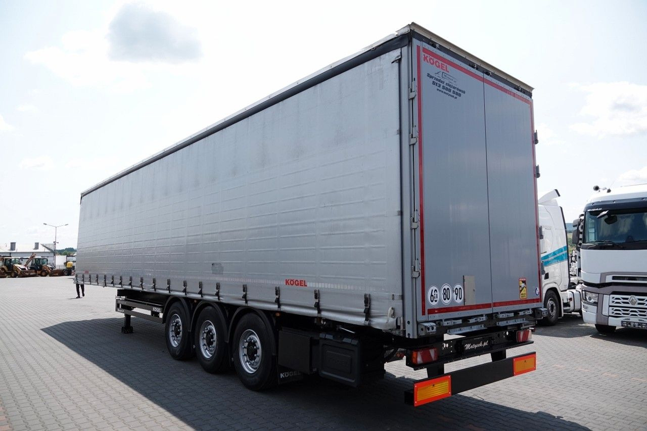 Kögel FIRANKA STANDARD / OŚ PODNOSZONA / PLANDEKA ZBR - Curtainsider semi-trailer: picture 3 Kögel FIRANKA STANDARD / OŚ PODNOSZONA / PLANDEKA ZBR - Curtainsider semi-trailer: picture 3