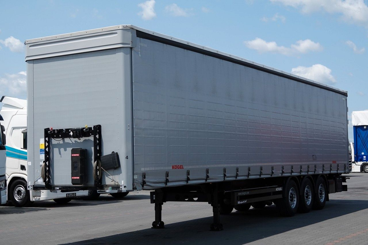 Kögel FIRANKA STANDARD / OŚ PODNOSZONA / PLANDEKA ZBR - Curtainsider semi-trailer: picture 2 Kögel FIRANKA STANDARD / OŚ PODNOSZONA / PLANDEKA ZBR - Curtainsider semi-trailer: picture 2