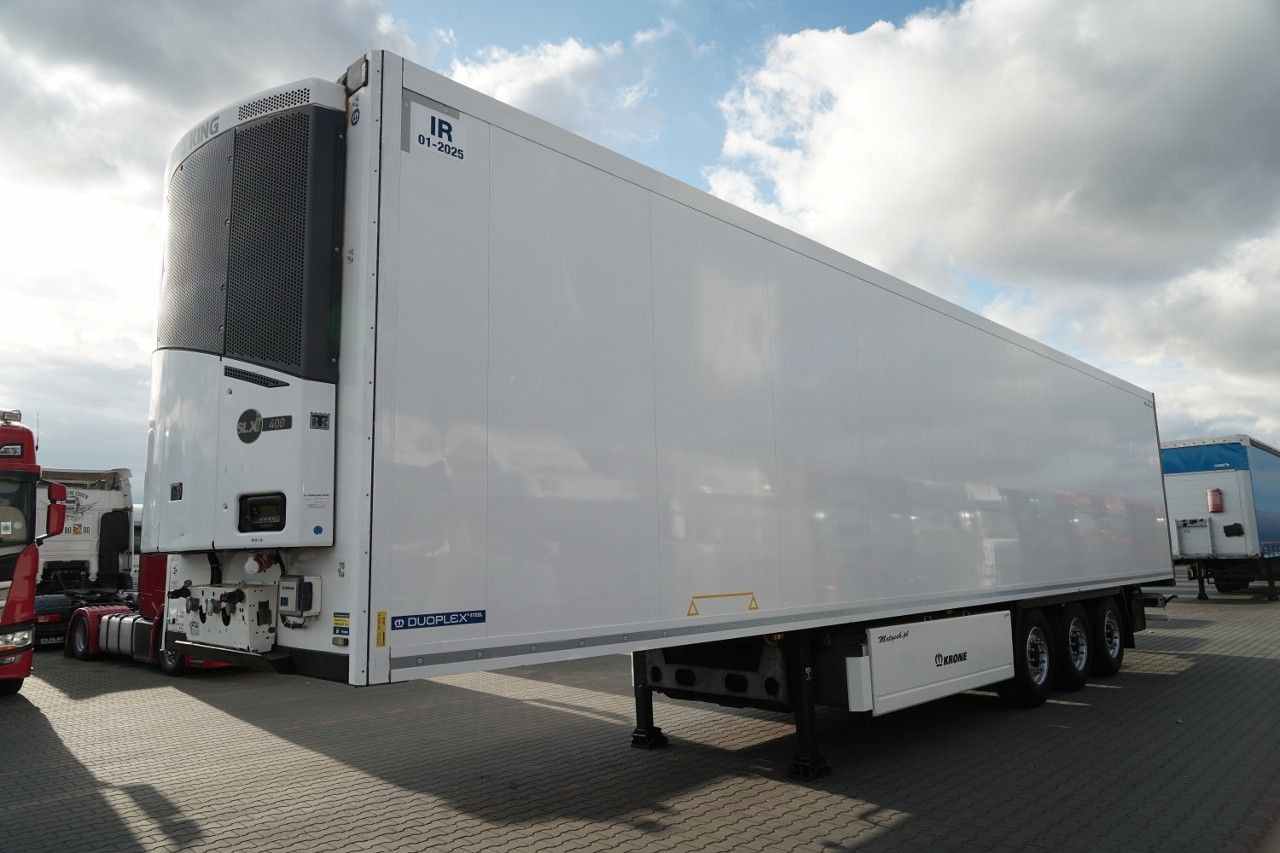 Krone CHŁODNIA / THERMO KING SLX 400 / DOPPELSTOCK / K - Refrigerator semi-trailer: picture 4 Krone CHŁODNIA / THERMO KING SLX 400 / DOPPELSTOCK / K - Refrigerator semi-trailer: picture 4