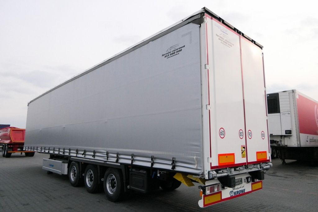 Krone CURTAINSIDER/MEGA/PALLET BOX/LIFTED ROOF & AXLE/ - Curtainsider semi-trailer: picture 3 Krone CURTAINSIDER/MEGA/PALLET BOX/LIFTED ROOF & AXLE/ - Curtainsider semi-trailer: picture 3