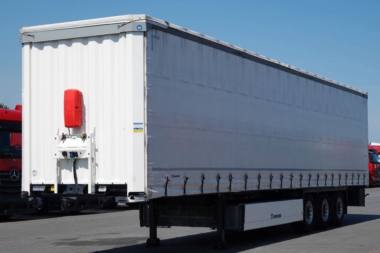 Krone FIRANKA / 2021 ROK / KOSZ NA PALETY / 2 OSIE POD - Curtainsider semi-trailer: picture 2 Krone FIRANKA / 2021 ROK / KOSZ NA PALETY / 2 OSIE POD - Curtainsider semi-trailer: picture 2