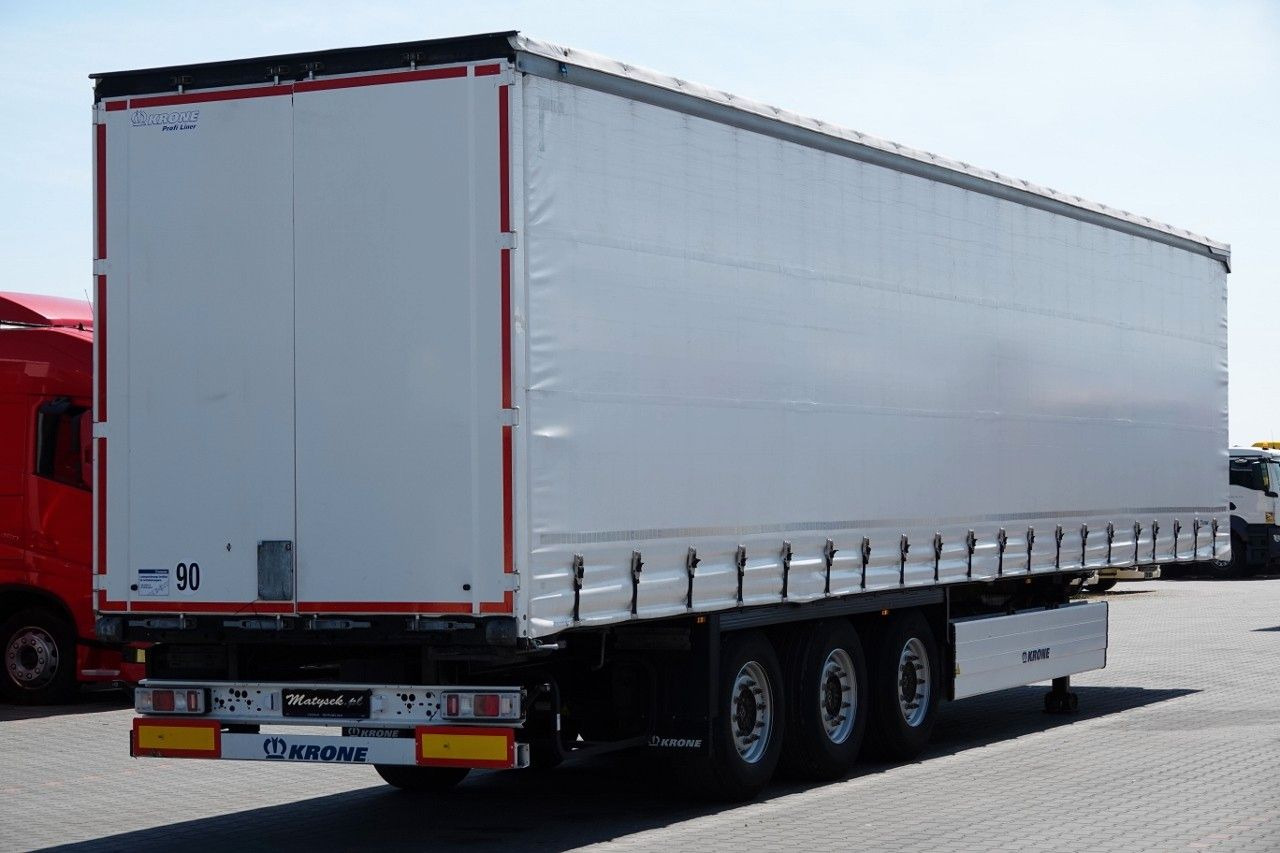 Krone FIRANKA / 2021 ROK / KOSZ NA PALETY / 2 OSIE POD - Curtainsider semi-trailer: picture 4 Krone FIRANKA / 2021 ROK / KOSZ NA PALETY / 2 OSIE POD - Curtainsider semi-trailer: picture 4