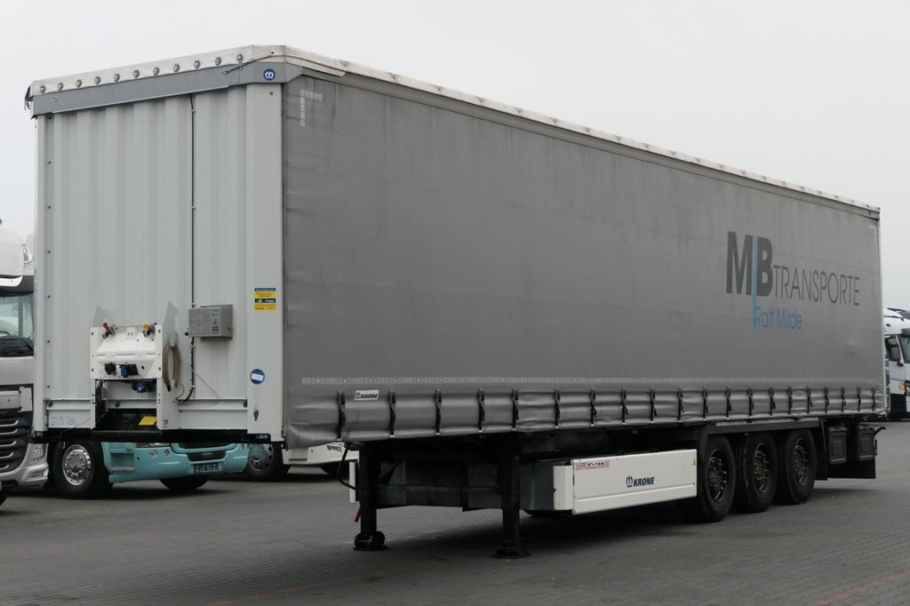 Krone FIRANKA STANDARD / 2020 ROK / OŚ PODNOSZONA - Curtainsider semi-trailer: picture 1 Krone FIRANKA STANDARD / 2020 ROK / OŚ PODNOSZONA - Curtainsider semi-trailer: picture 1
