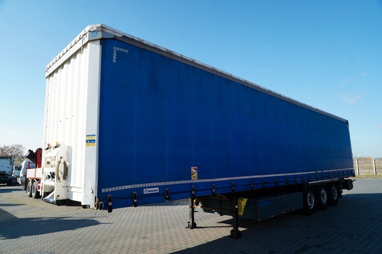 Krone FIRANKA / STANDARD / KOSZ NA PALETY / OŚ PODNOS - Curtainsider semi-trailer: picture 4 Krone FIRANKA / STANDARD / KOSZ NA PALETY / OŚ PODNOS - Curtainsider semi-trailer: picture 4