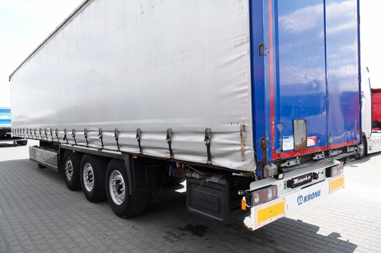 Curtainsider semi-trailer Krone FIRANKA / STANDARD / OŚ PODNOSZONA / KOSZ NA PA: picture 7