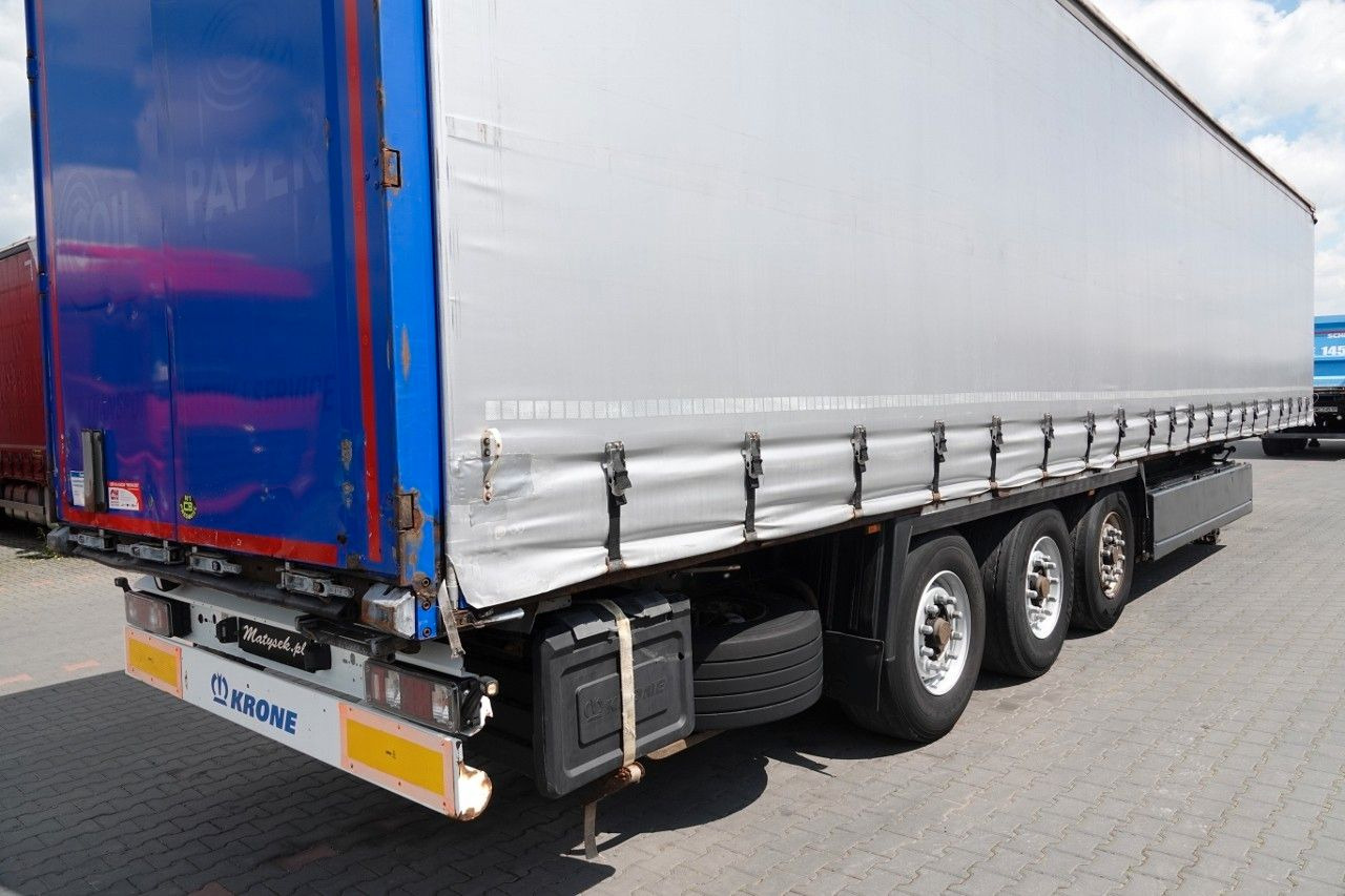 Curtainsider semi-trailer Krone FIRANKA / STANDARD / OŚ PODNOSZONA / KOSZ NA PA: picture 8