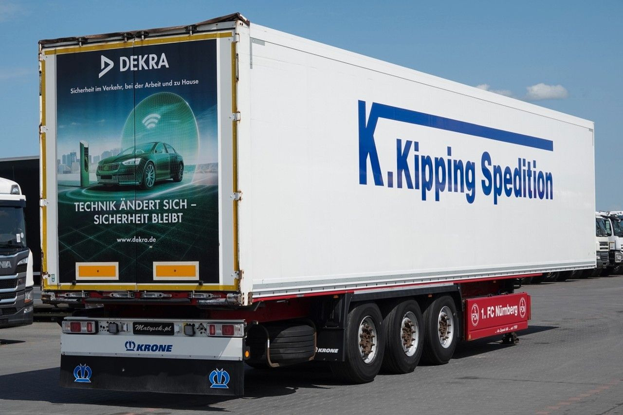 Krone KONTENER / KOFFER / DOPPELSTOCK / PALECIARA / OŚ - Refrigerator semi-trailer: picture 4 Krone KONTENER / KOFFER / DOPPELSTOCK / PALECIARA / OŚ - Refrigerator semi-trailer: picture 4