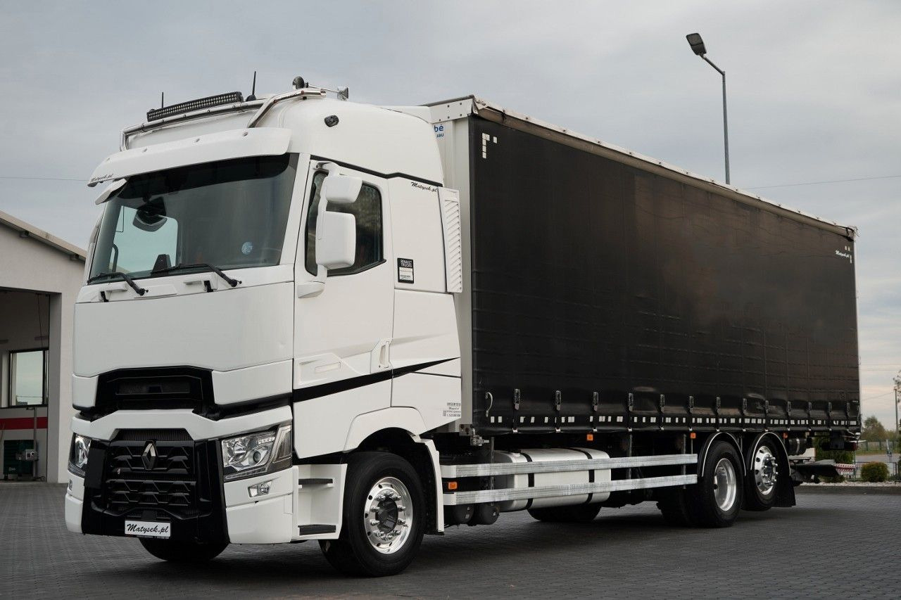 Renault T 440 / 6X2 / SOLÓWKA / FIRANKA 9.5 M / I-PARK C - Curtainsider truck: picture 2 Renault T 440 / 6X2 / SOLÓWKA / FIRANKA 9.5 M / I-PARK C - Curtainsider truck: picture 2