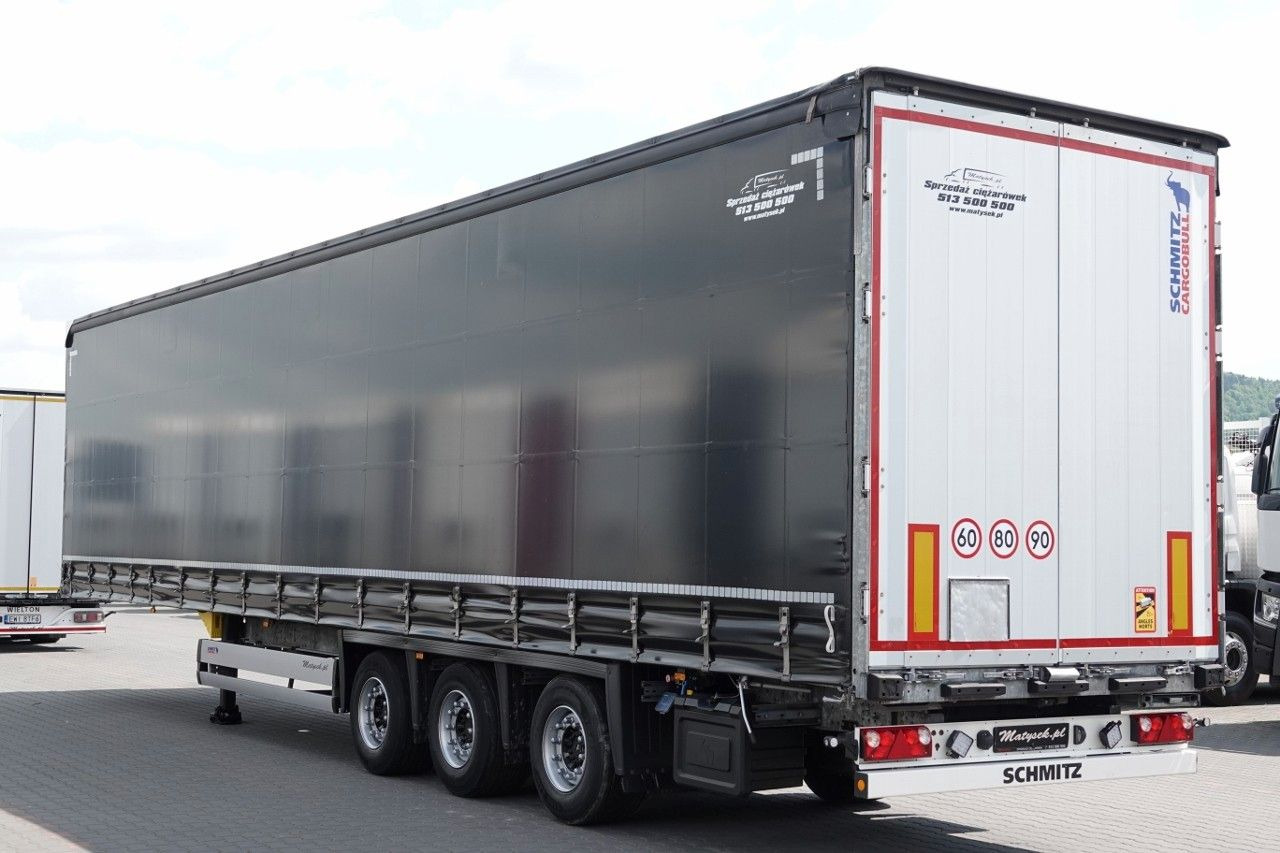 Schmitz Cargobull FIRANKA / MEGA / MULDA DO STALI - 9 M / LOWDECK - Curtainsider semi-trailer: picture 3 Schmitz Cargobull FIRANKA / MEGA / MULDA DO STALI - 9 M / LOWDECK - Curtainsider semi-trailer: picture 3