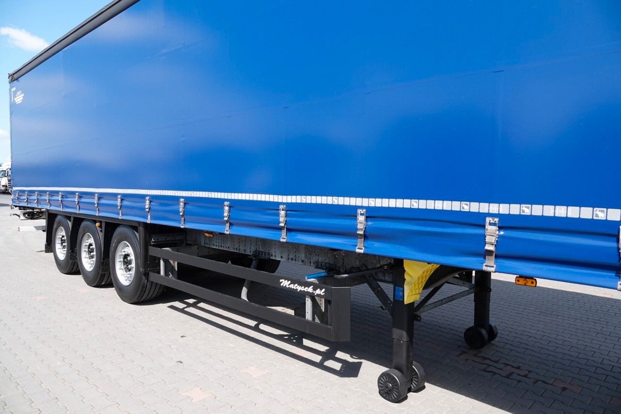 Schmitz Cargobull FIRANKA / STANDARD / OPONY 100% / MAŁO UŻYWANA - Curtainsider semi-trailer: picture 5 Schmitz Cargobull FIRANKA / STANDARD / OPONY 100% / MAŁO UŻYWANA - Curtainsider semi-trailer: picture 5