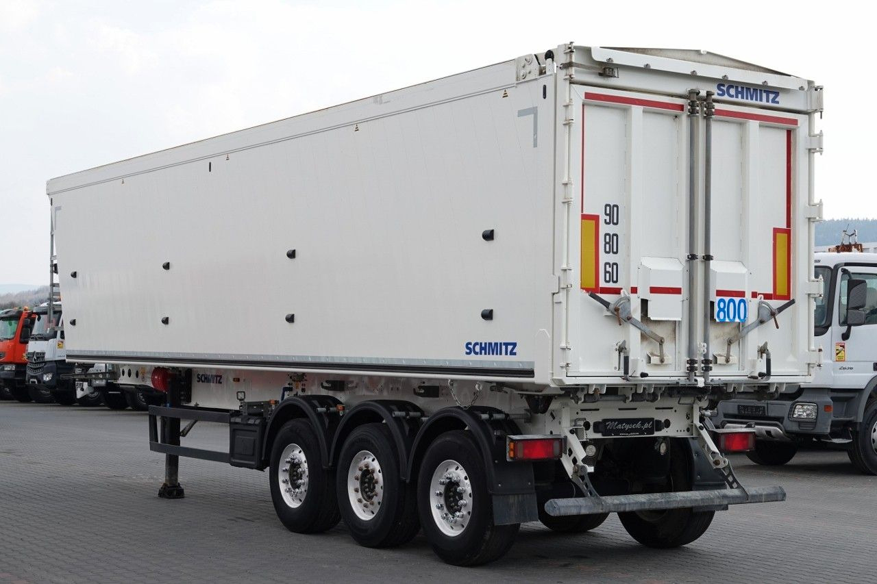 Schmitz Cargobull WYWROTKA 60 M3 / ALUMINIOWA / KLAPO-DRZWI / OŚ - Tipper semi-trailer: picture 3 Schmitz Cargobull WYWROTKA 60 M3 / ALUMINIOWA / KLAPO-DRZWI / OŚ - Tipper semi-trailer: picture 3