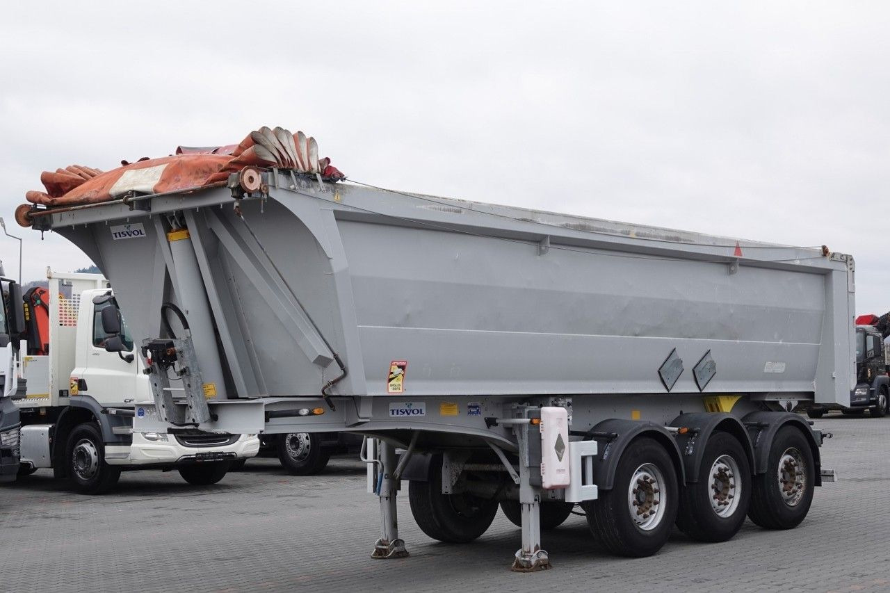 Stas TISVOL WYWROTKA / 24m3 / ALUMINIOWA / WAGA: 4900 - Tipper semi-trailer: picture 2 Stas TISVOL WYWROTKA / 24m3 / ALUMINIOWA / WAGA: 4900 - Tipper semi-trailer: picture 2