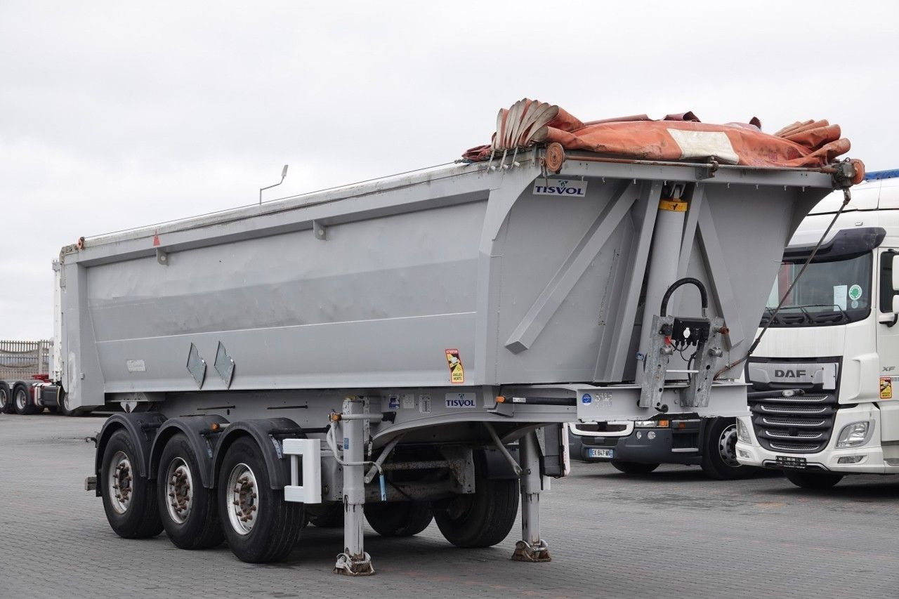 Stas TISVOL WYWROTKA / 24m3 / ALUMINIOWA / WAGA: 4900 - Tipper semi-trailer: picture 1 Stas TISVOL WYWROTKA / 24m3 / ALUMINIOWA / WAGA: 4900 - Tipper semi-trailer: picture 1