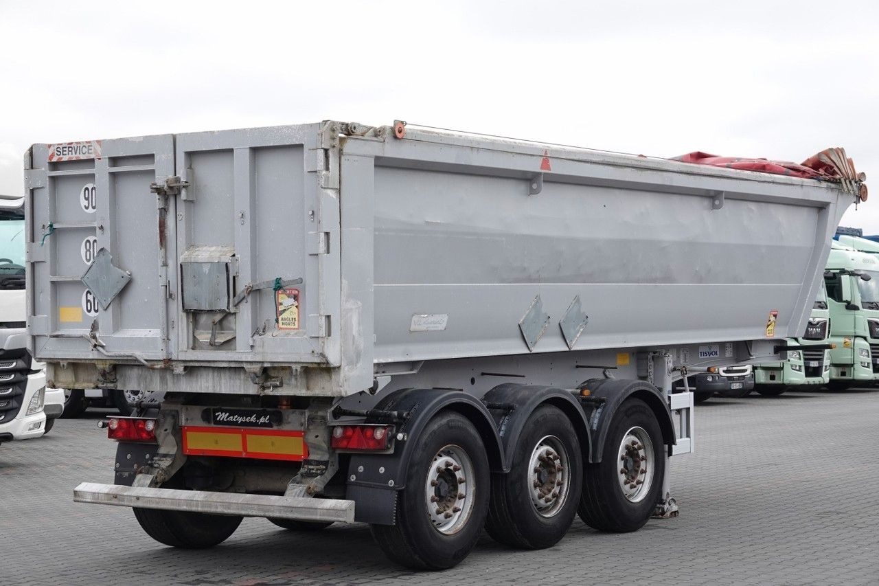 Stas TISVOL WYWROTKA / 24m3 / ALUMINIOWA / WAGA: 4900 - Tipper semi-trailer: picture 4 Stas TISVOL WYWROTKA / 24m3 / ALUMINIOWA / WAGA: 4900 - Tipper semi-trailer: picture 4