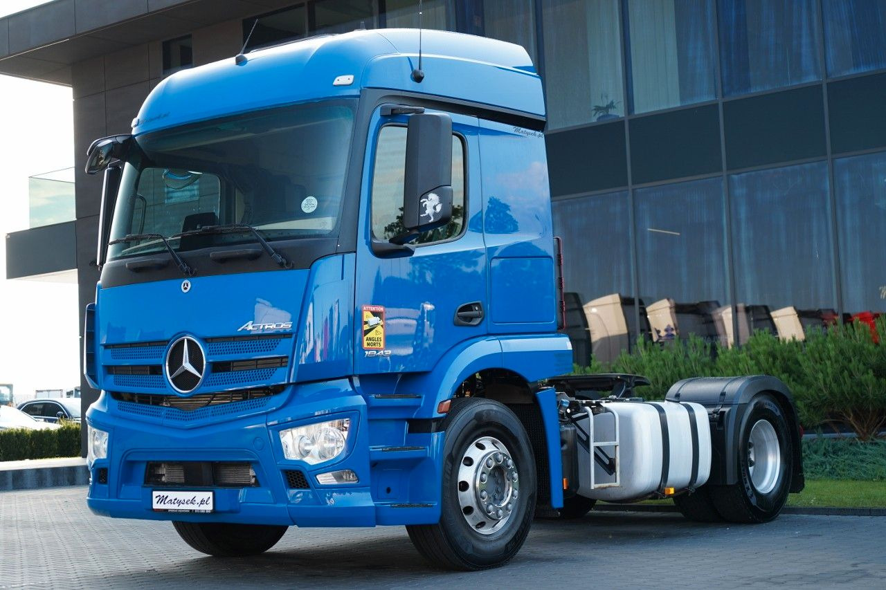 Mercedes-Benz ACTROS 1843 / PEŁNY ADR / ALUFELGI / EURO 6 / PO - Tractor unit: picture 1 Mercedes-Benz ACTROS 1843 / PEŁNY ADR / ALUFELGI / EURO 6 / PO - Tractor unit: picture 1
